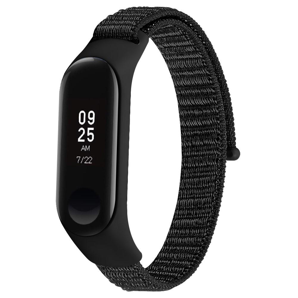 Bracelet en nylon Xiaomi Mi Band 3/4 Noir