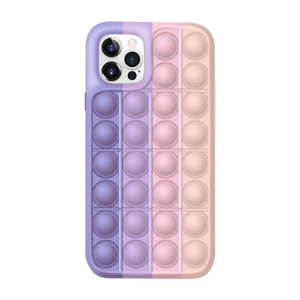 Coque Pop It iPhone 12 Pro Max Rose/Pourpre