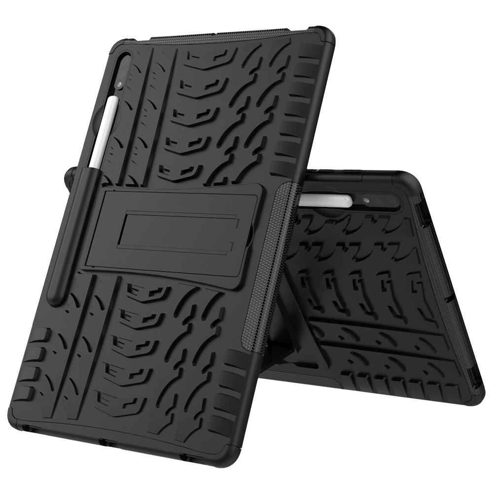 Coque Rugged Samsung Galaxy Tab S7 Plus/S8 Plus 12.4 Noir