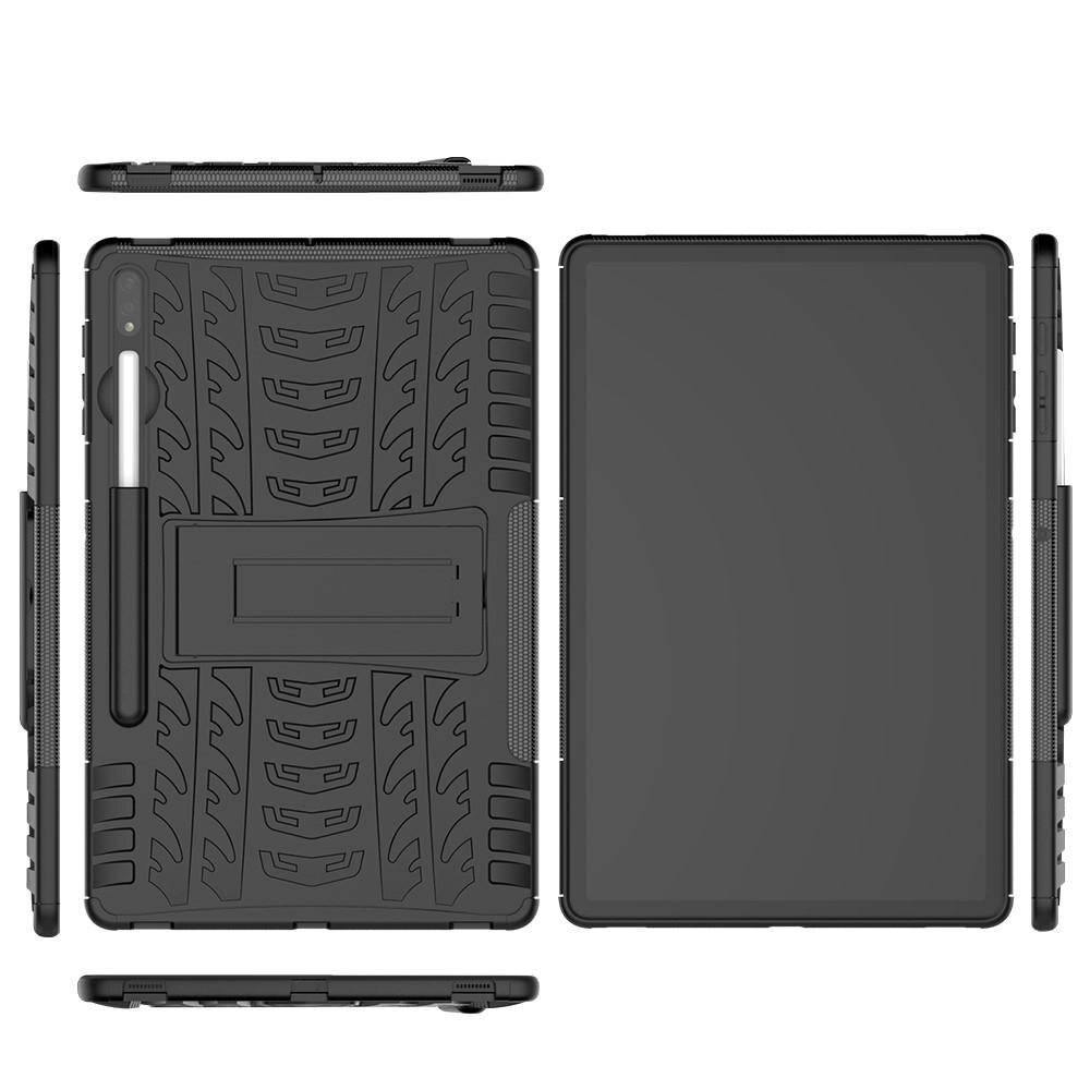 Coque Rugged Samsung Galaxy Tab S7 Plus/S8 Plus 12.4 Noir