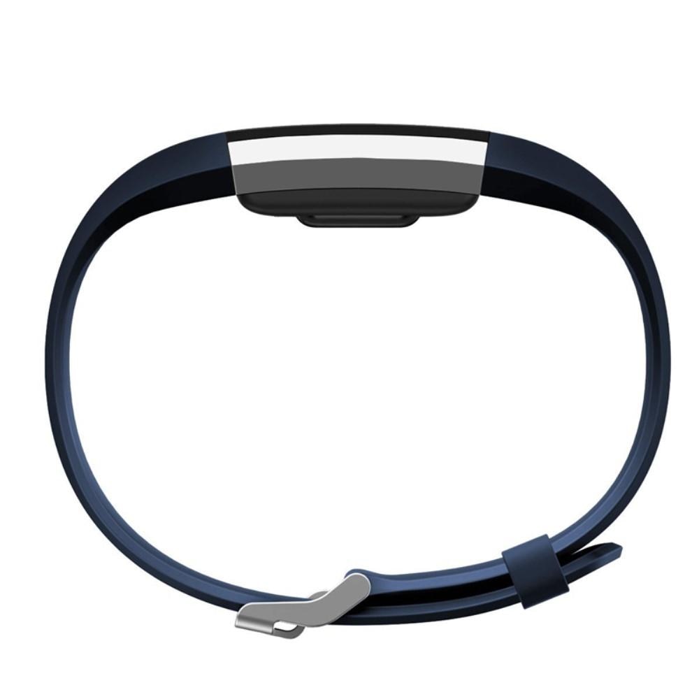 Bracelet en silicone pour Fitbit Charge 2, bleu