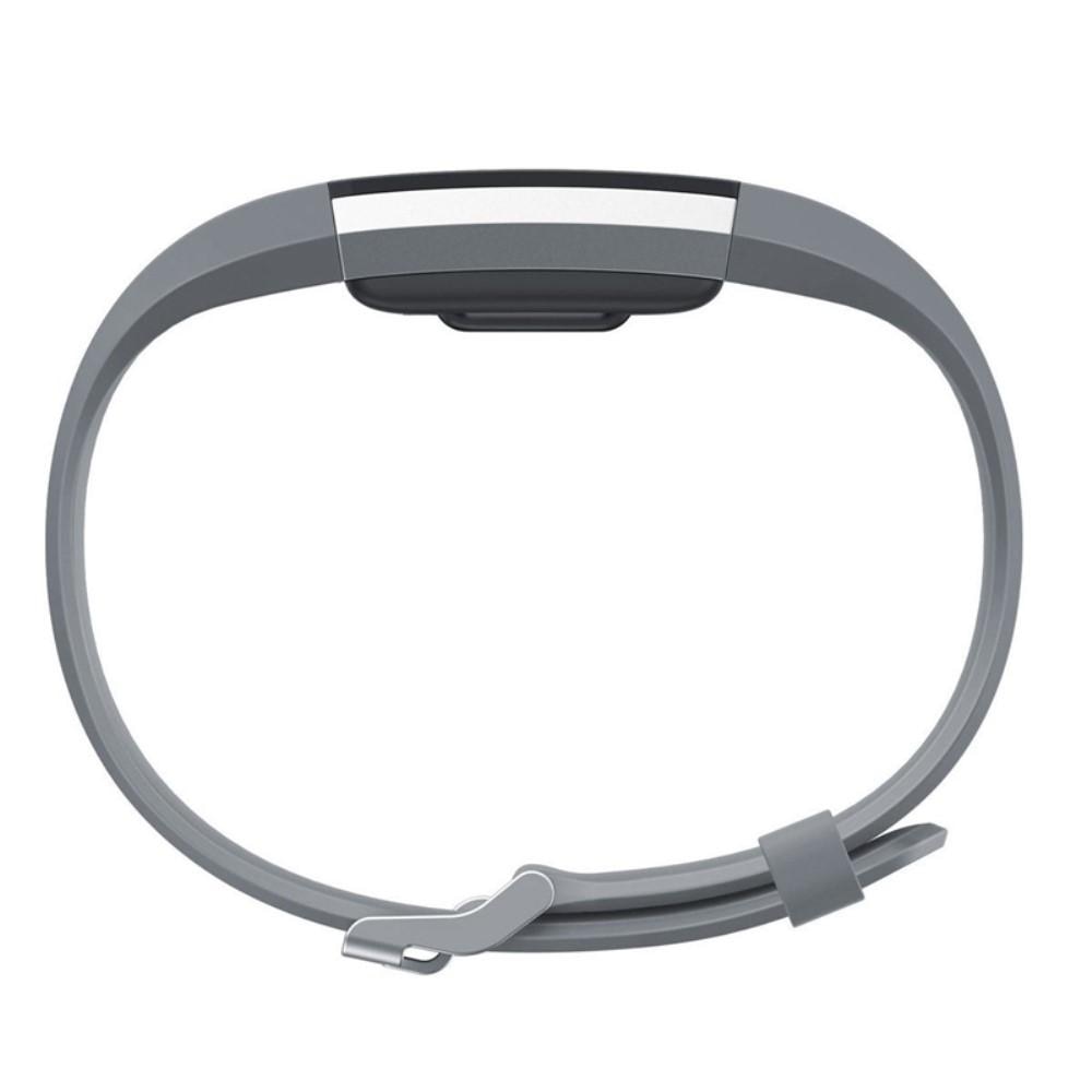 Bracelet en silicone pour Fitbit Charge 2, gris