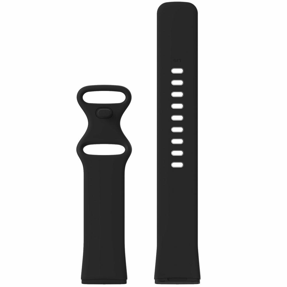 Bracelet en silicone Fitbit Versa 3/Sense Noir