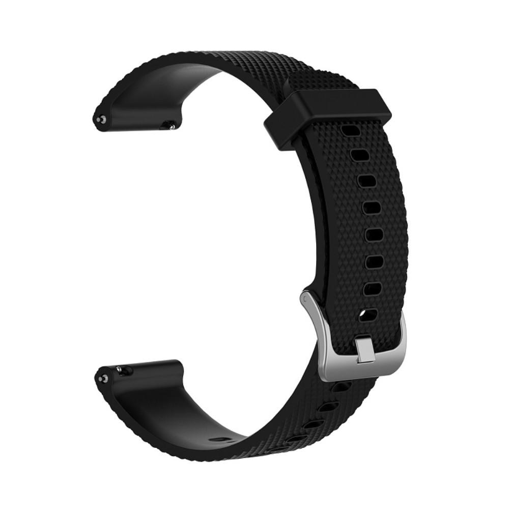 Bracelet en silicone pour Polar Ignite, Noir