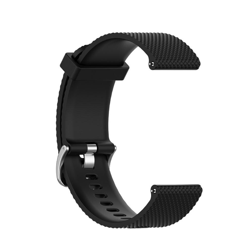 Bracelet en silicone pour Polar Ignite, Noir