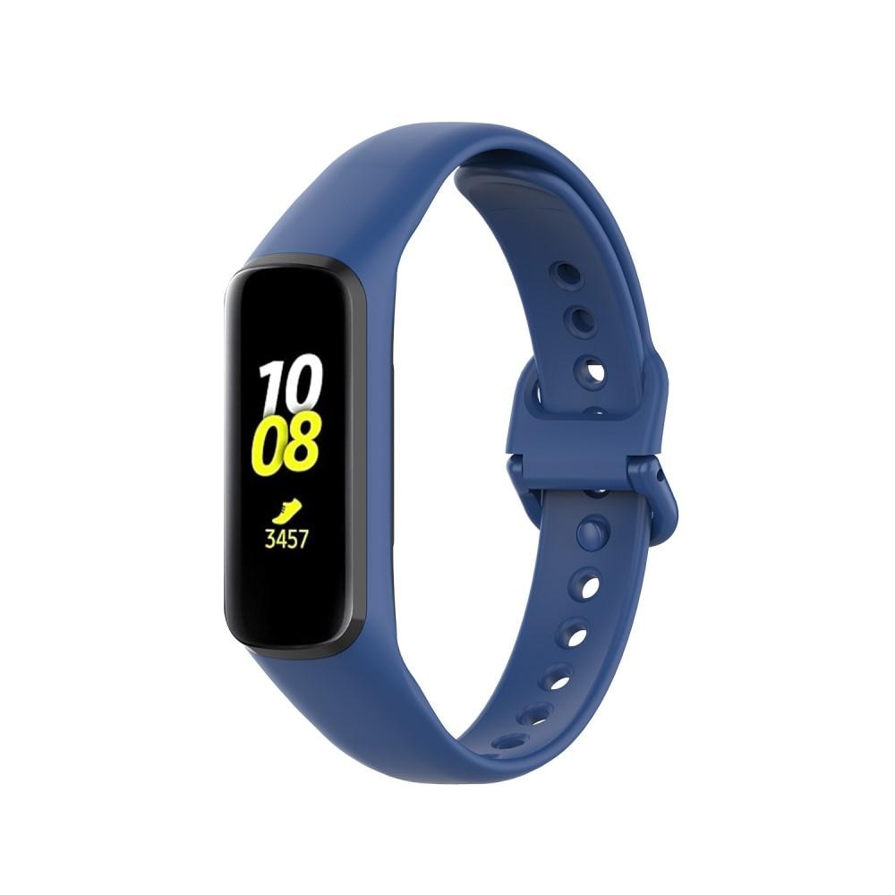 Bracelet en silicone pour Samsung Galaxy Fit 2, bleu