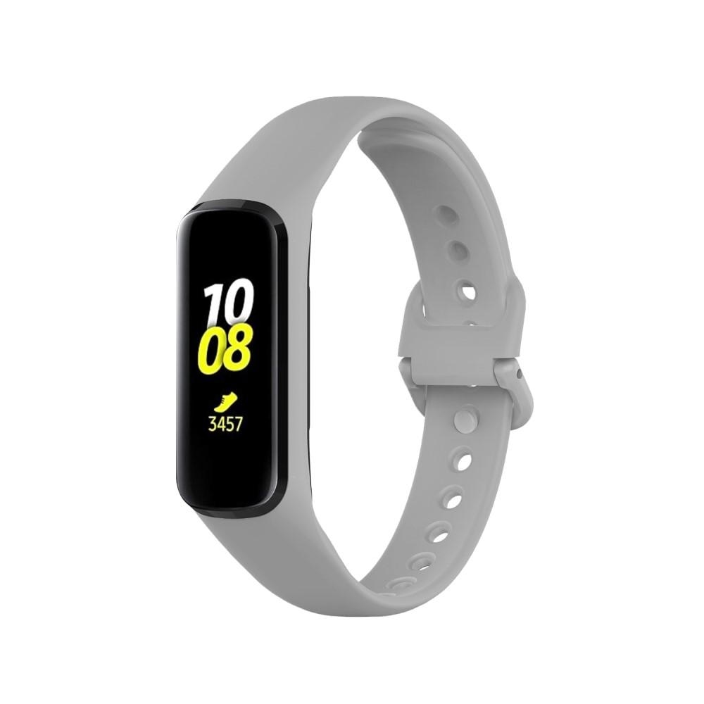 Bracelet en silicone pour Samsung Galaxy Fit 2, gris