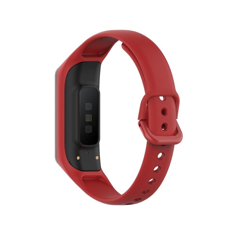 Bracelet en silicone pour Samsung Galaxy Fit 2, rouge