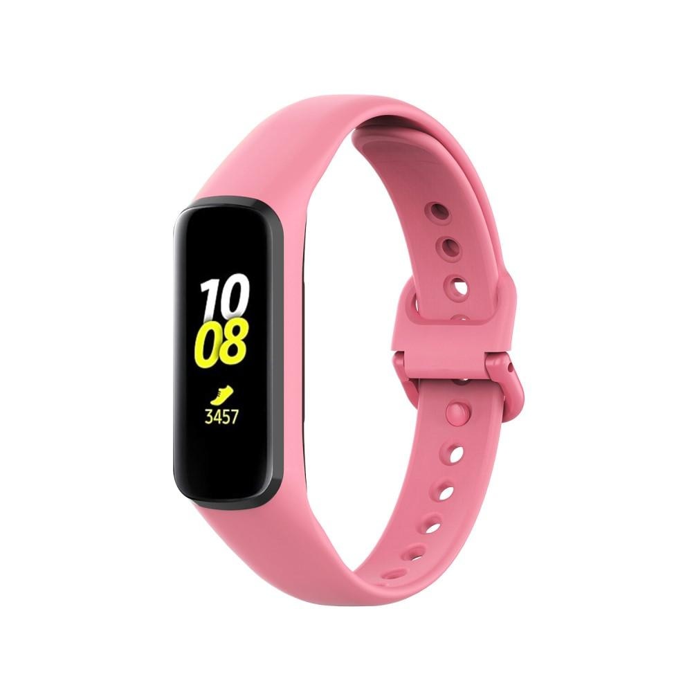 Bracelet en silicone pour Samsung Galaxy Fit 2, rose