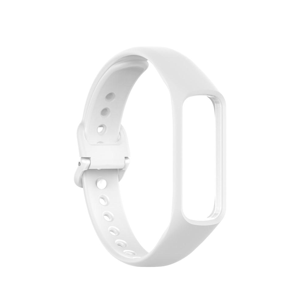 Bracelet en silicone pour Samsung Galaxy Fit 2, blanc