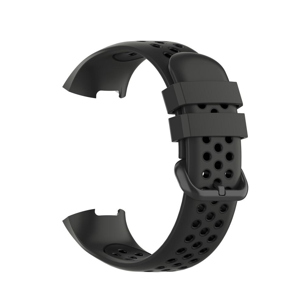 Sport Bracelet en silicone Fitbit Charge 3/4 Gris foncé