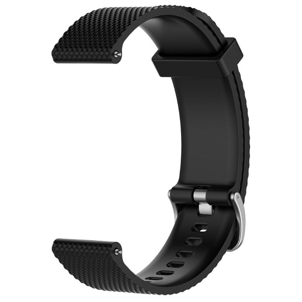 Bracelet en silicone pour Suunto 3 Fitness, Noir