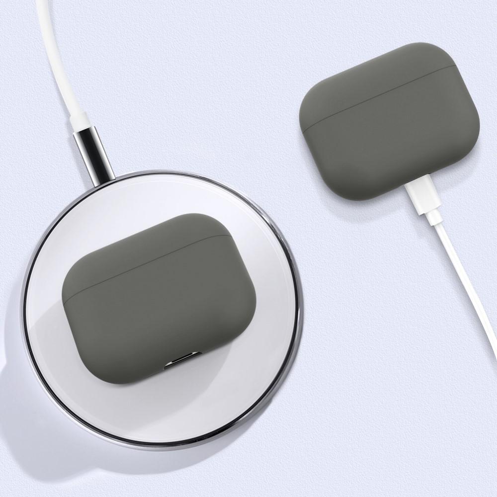 Coque en silicone AirPods Pro Gris