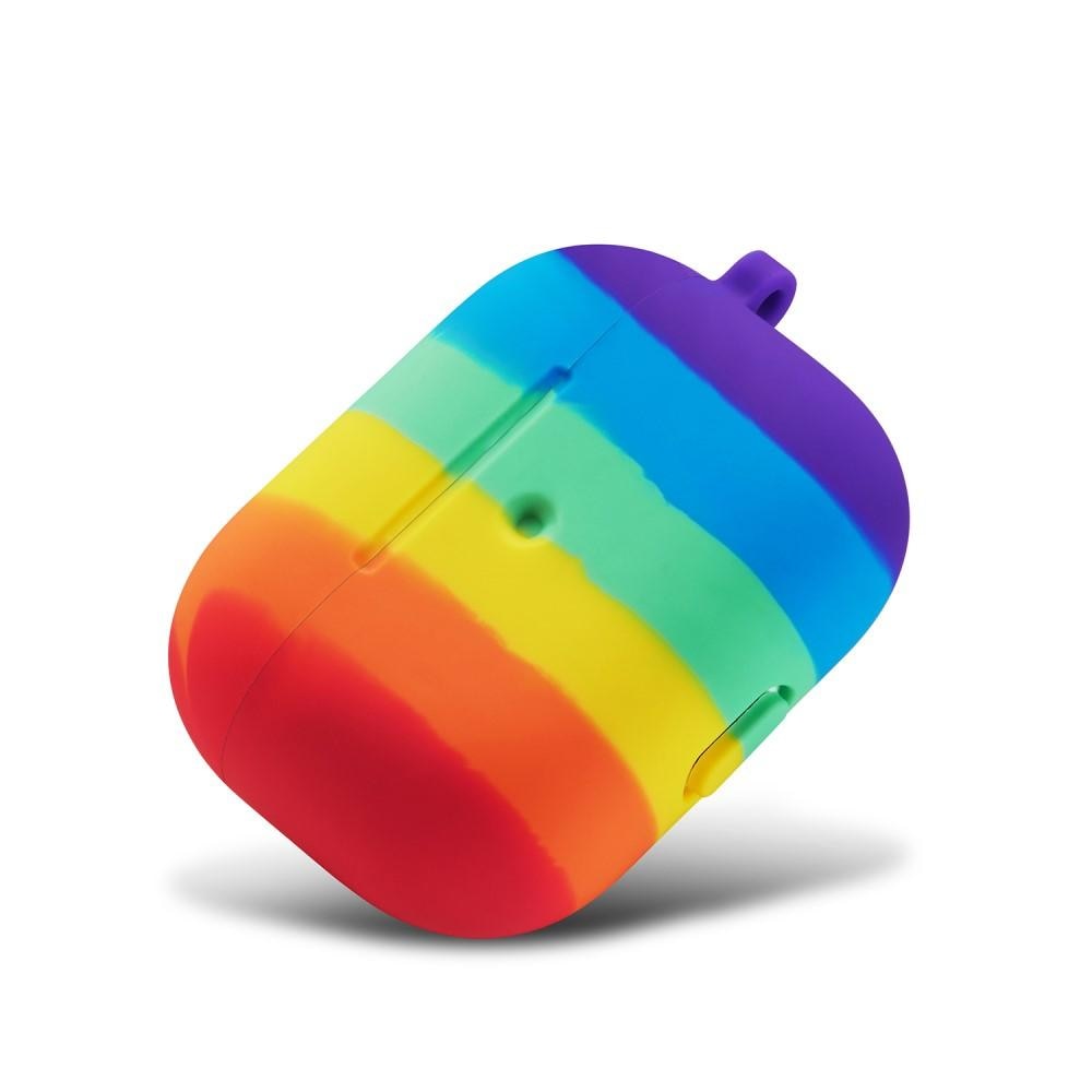 Coque en silicone AirPods Pro Rainbow