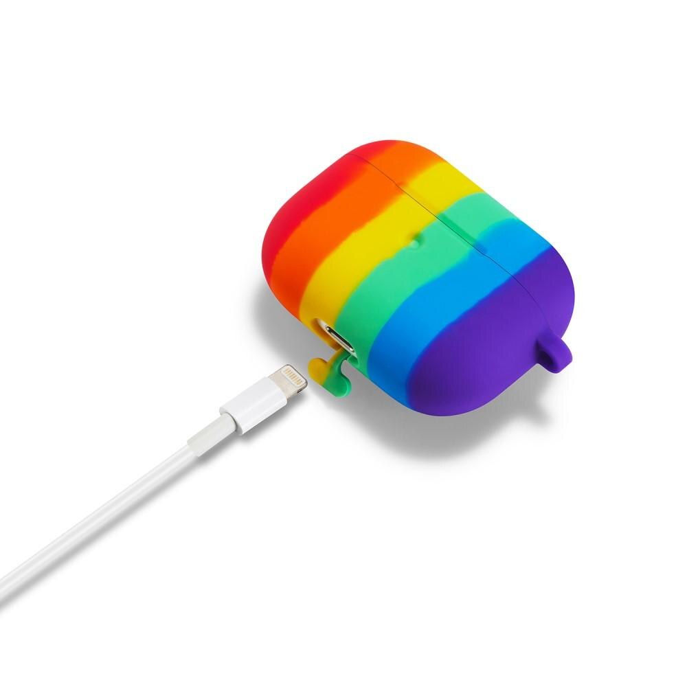 Coque en silicone AirPods Pro Rainbow