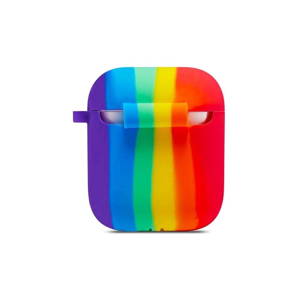 Coque en silicone AirPods Rainbow