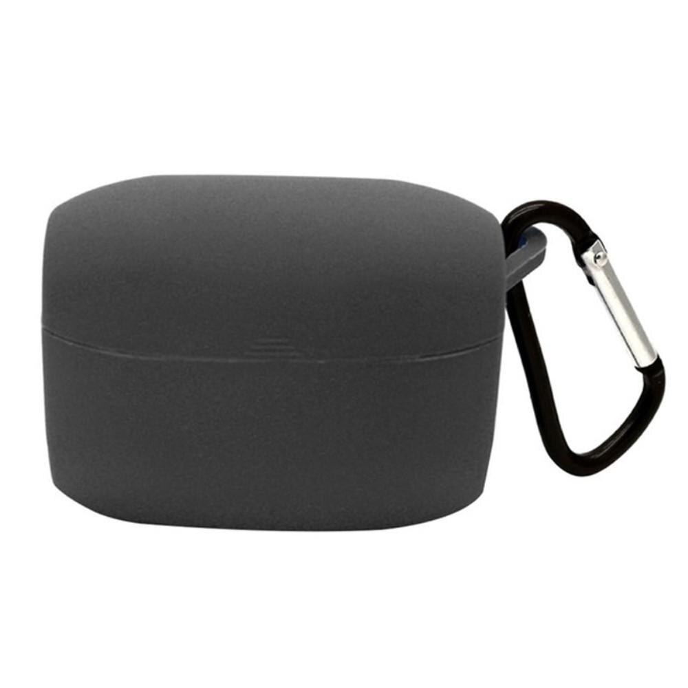 Coque en silicone avec mousqueton Jabra Elite 65t/Elite Active 65t Noir