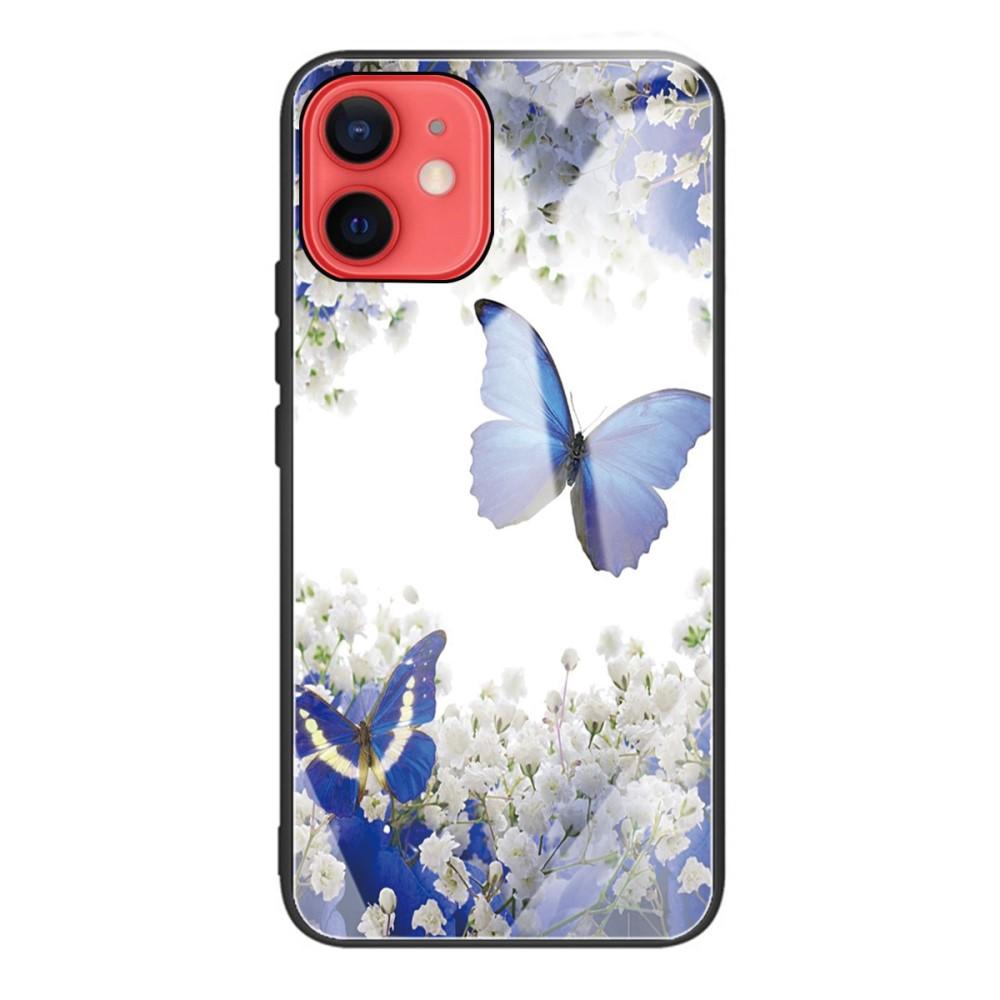 Coque en verre trempé iPhone 11 Papillons