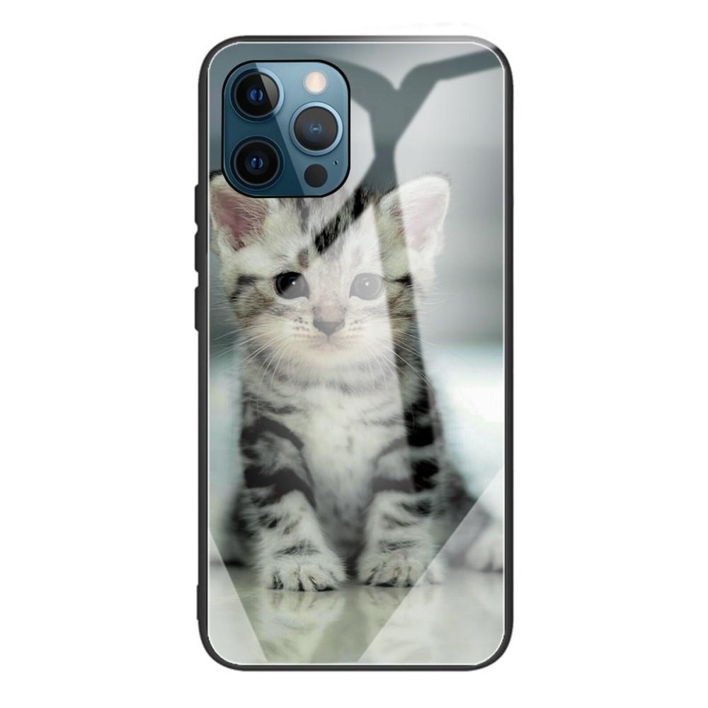 Coque en verre trempé iPhone 12/12 Pro Chatons