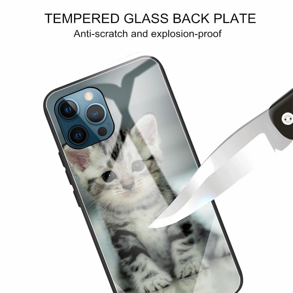 Coque en verre trempé iPhone 12/12 Pro Chatons