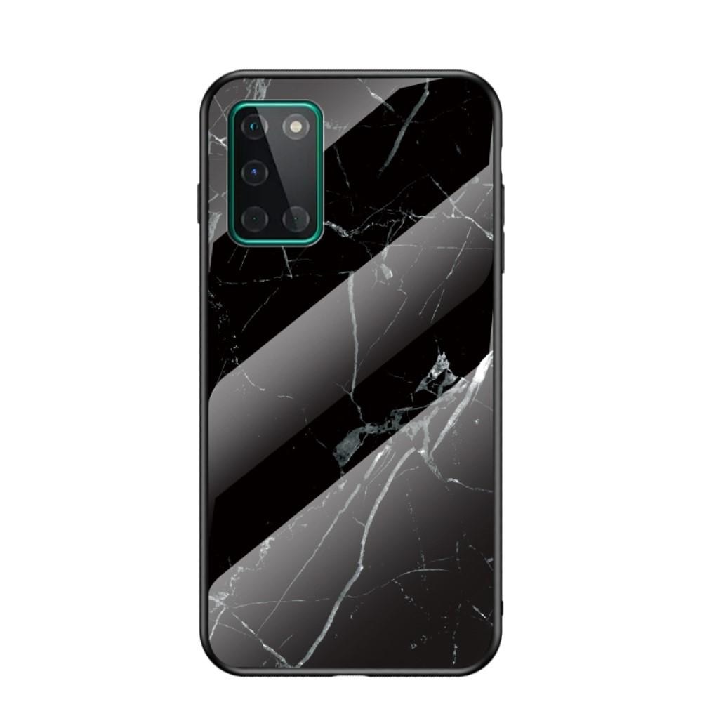 Coque en verre trempé OnePlus 8T Marbre noir
