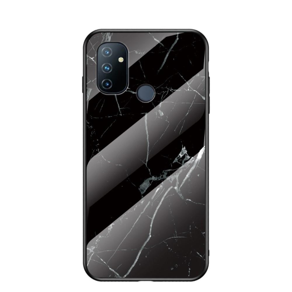 Coque en verre trempé OnePlus Nord N100 Marbre noir