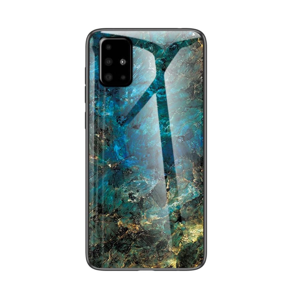 Coque en verre trempé Samsung Galaxy A51 Emerald