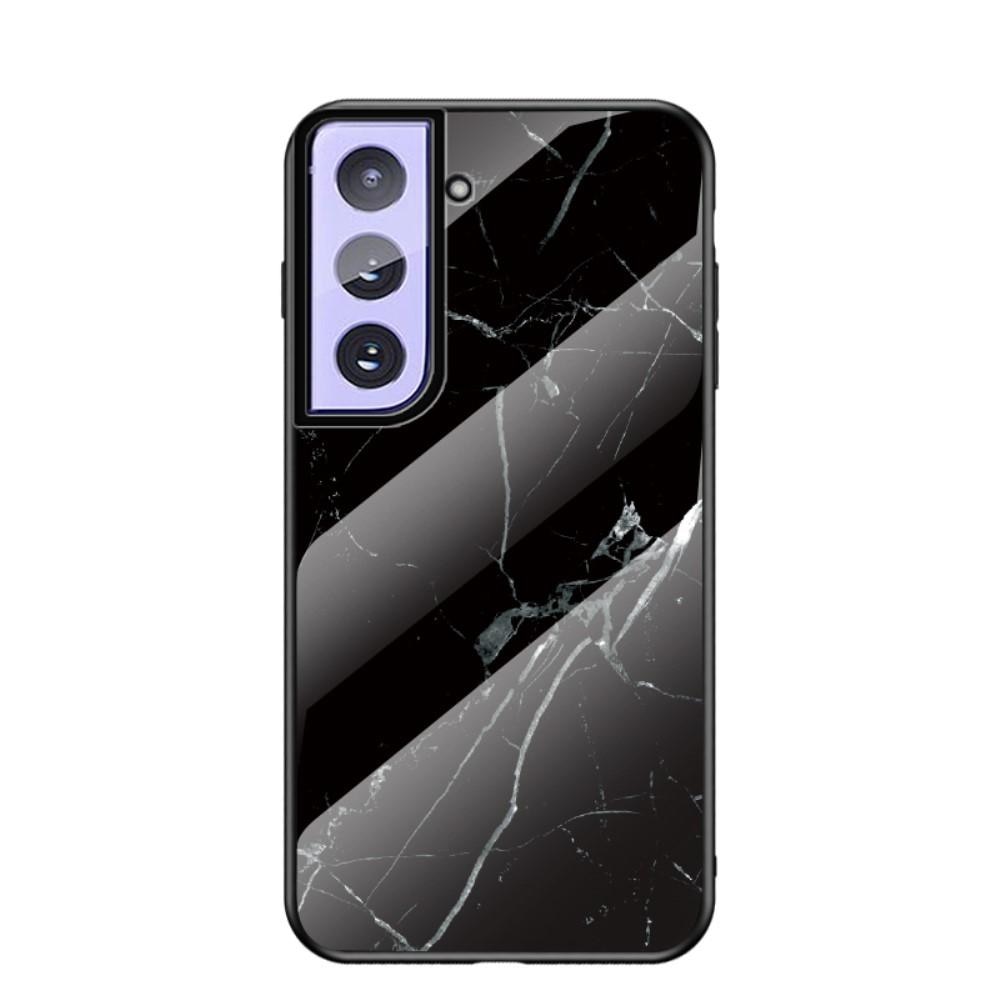 Coque en verre trempé Samsung Galaxy S21 Marbre noir