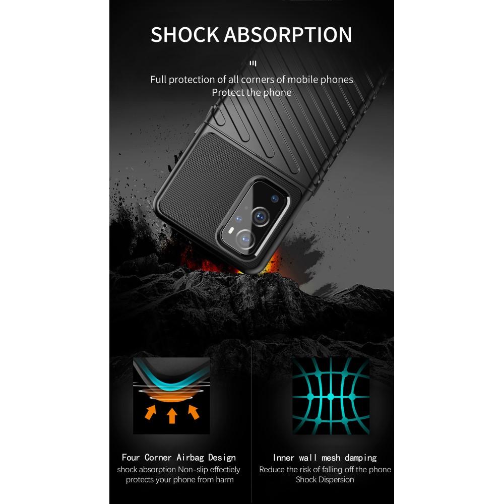 Coque Thunder TPU OnePlus 9 Pro Black