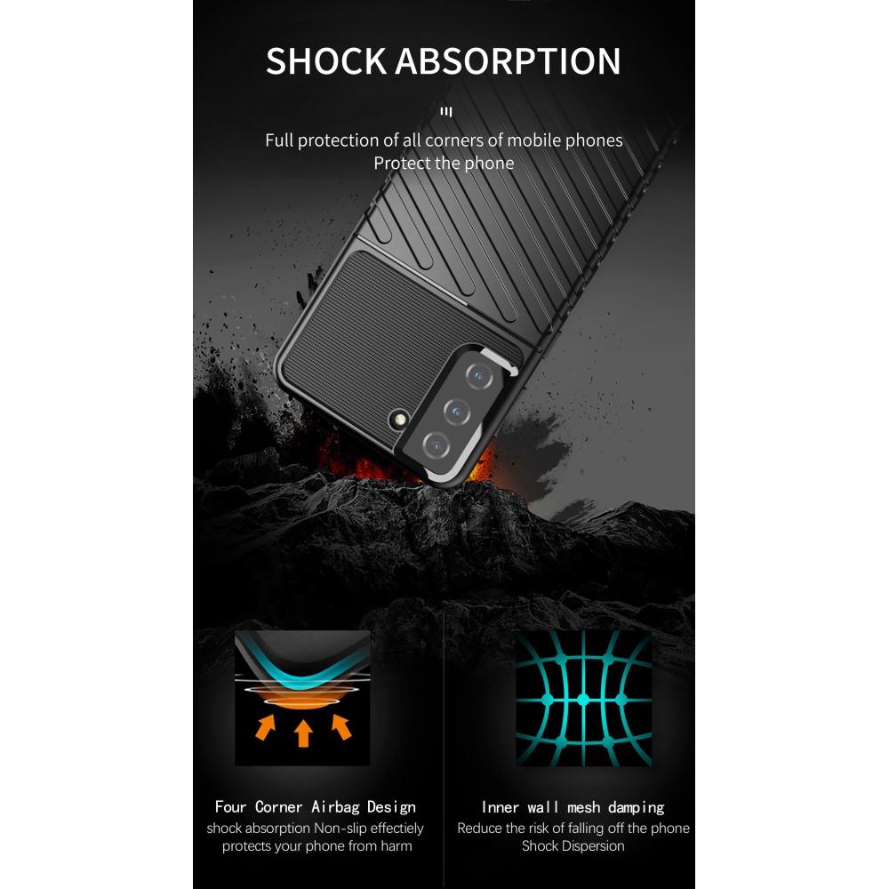 Coque Thunder TPU Samsung Galaxy S21 Plus Black