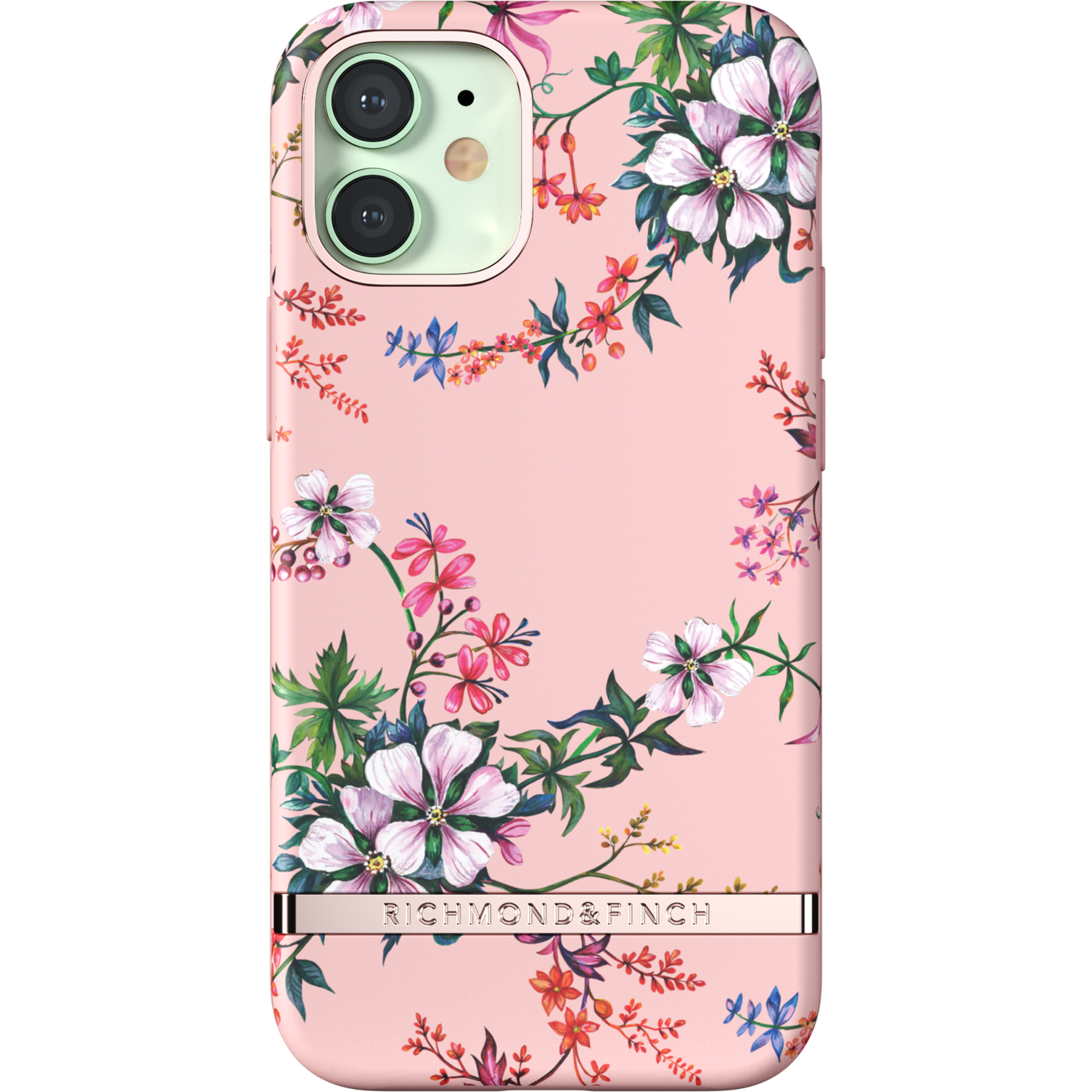 Coque iPhone 12 Mini Pink Blooms