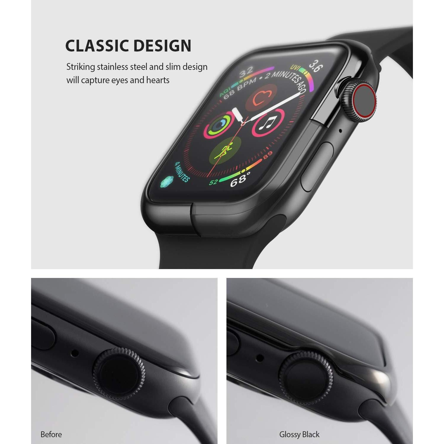 Bezel Styling Apple Watch 40 mm Black