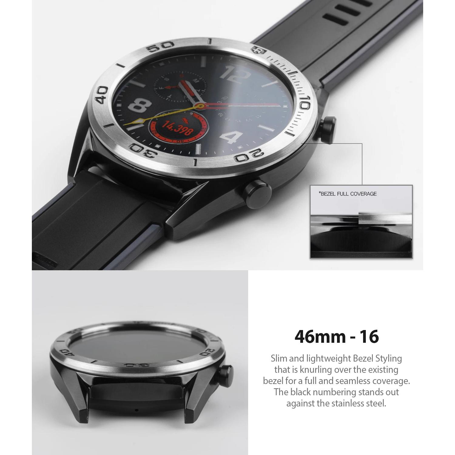 Bezel Styling Huawei Watch GT Argent