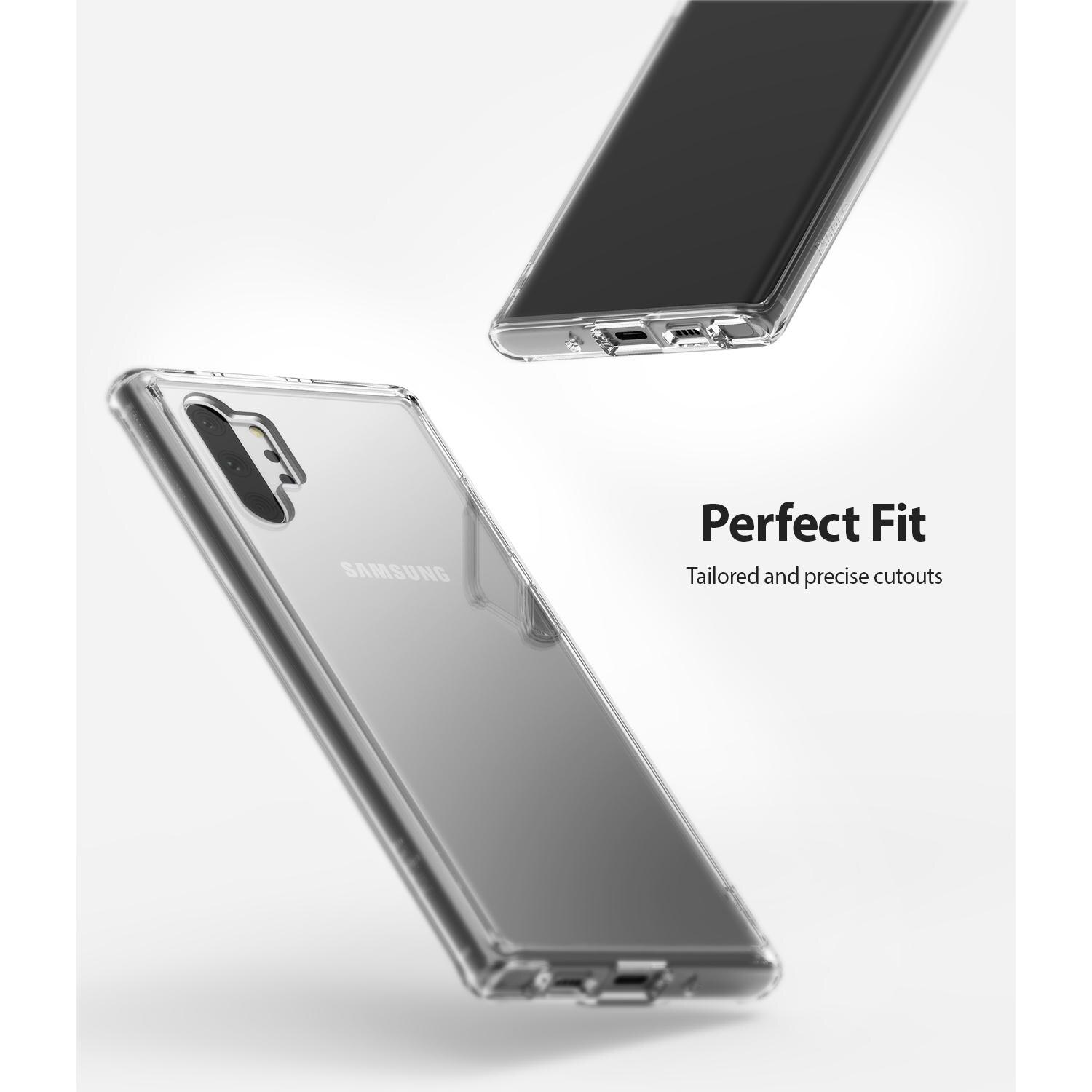 Coque Fusion Samsung Galaxy Note 10 Plus, Transparent