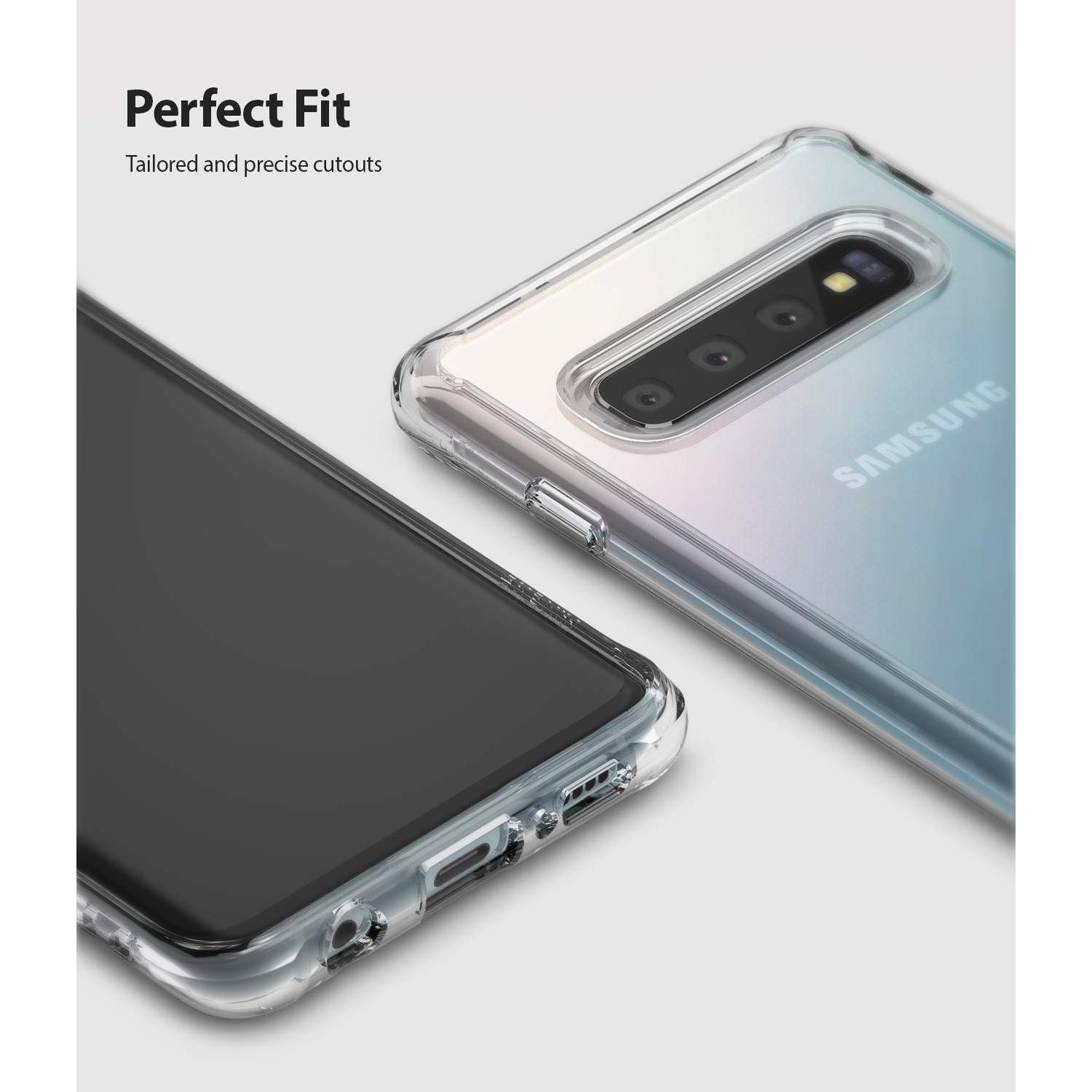 Coque Fusion Samsung Galaxy S10 Plus, Transparent