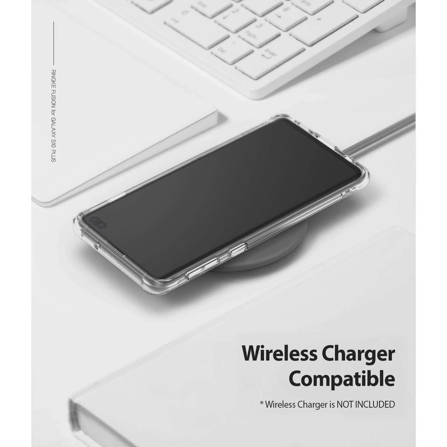 Coque Fusion Samsung Galaxy S10 Plus, Transparent