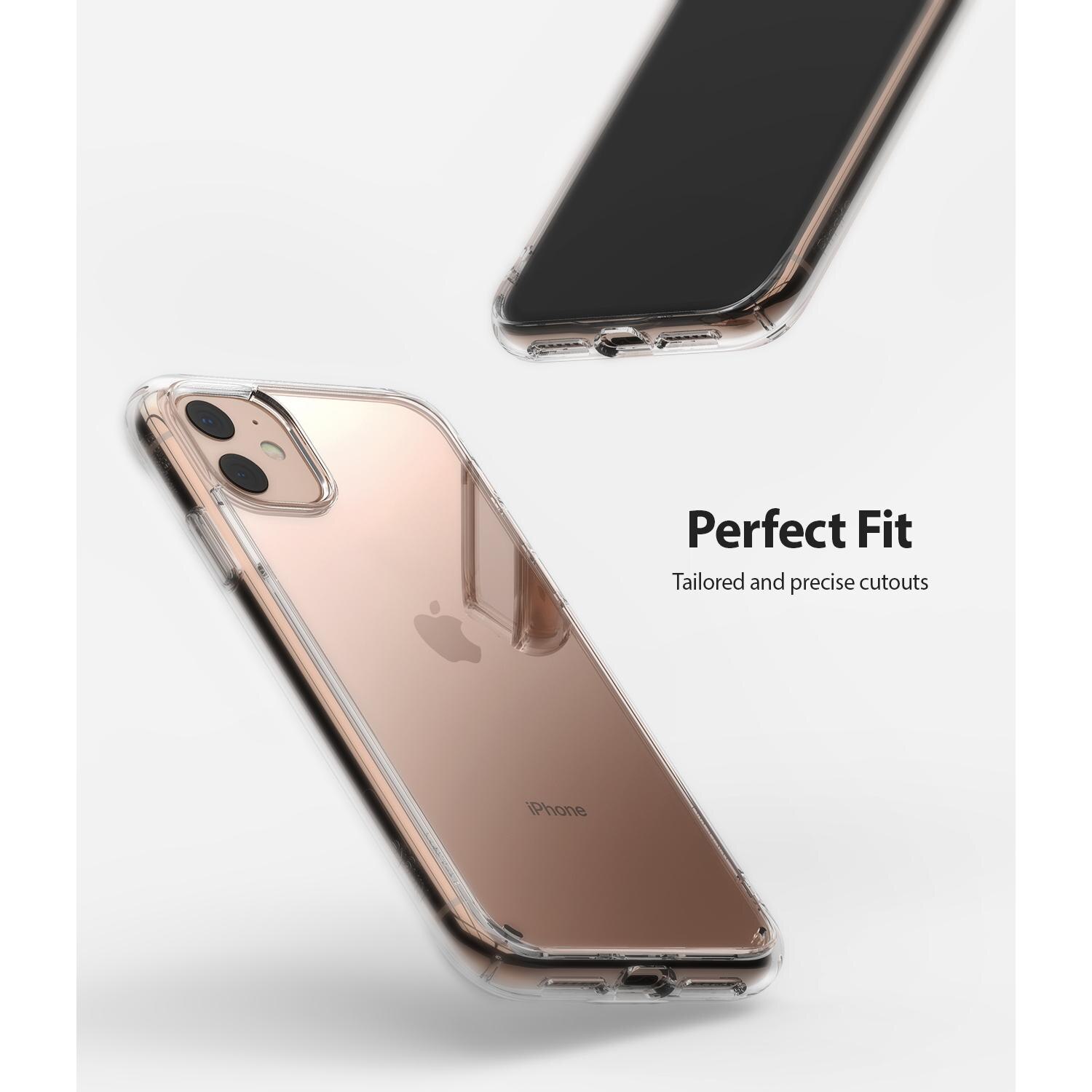 Coque Fusion iPhone 11, Transparent