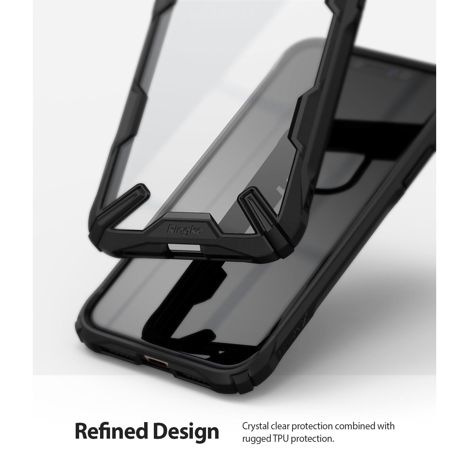 Coque Fusion X iPhone 11, Noir