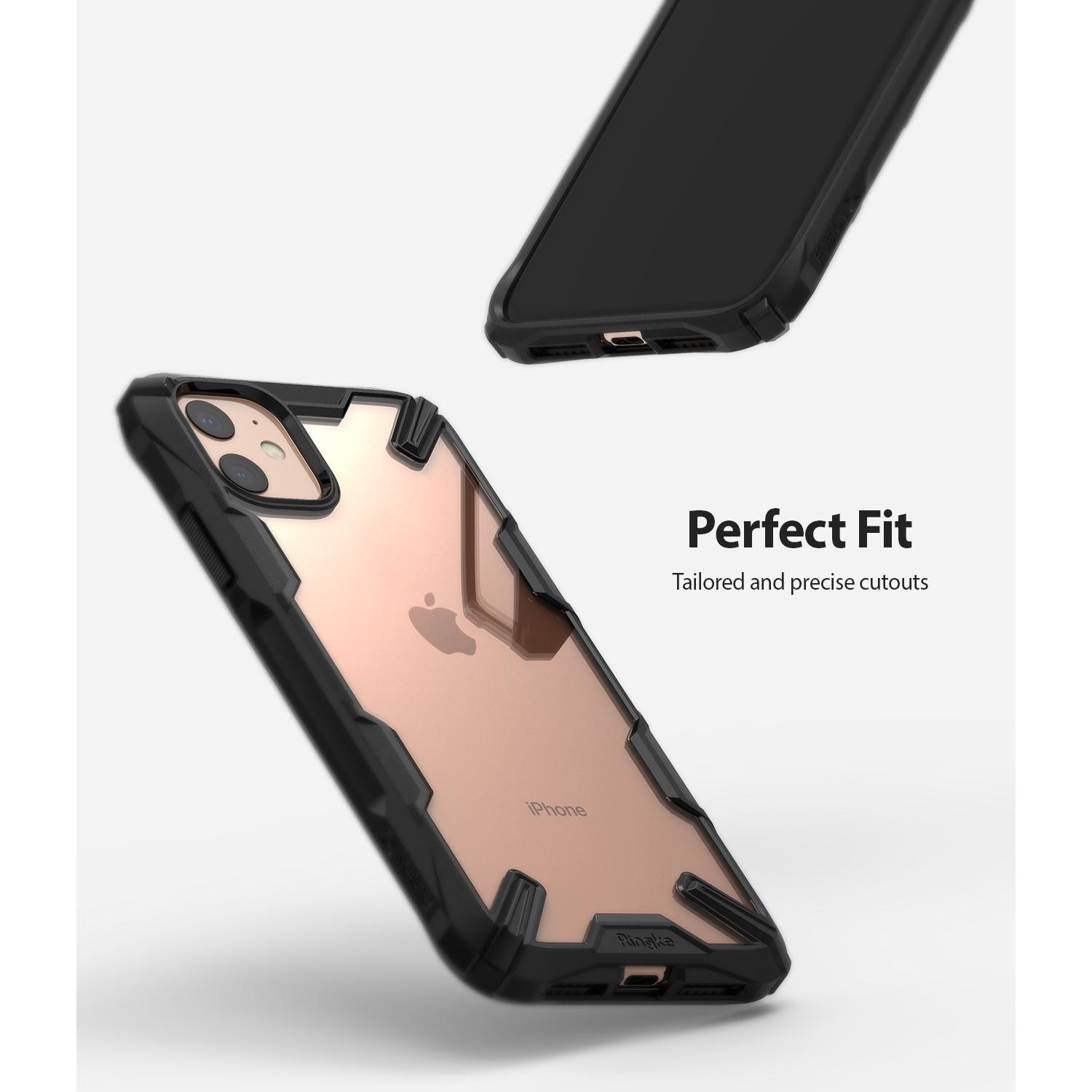 Coque Fusion X iPhone 11, Noir