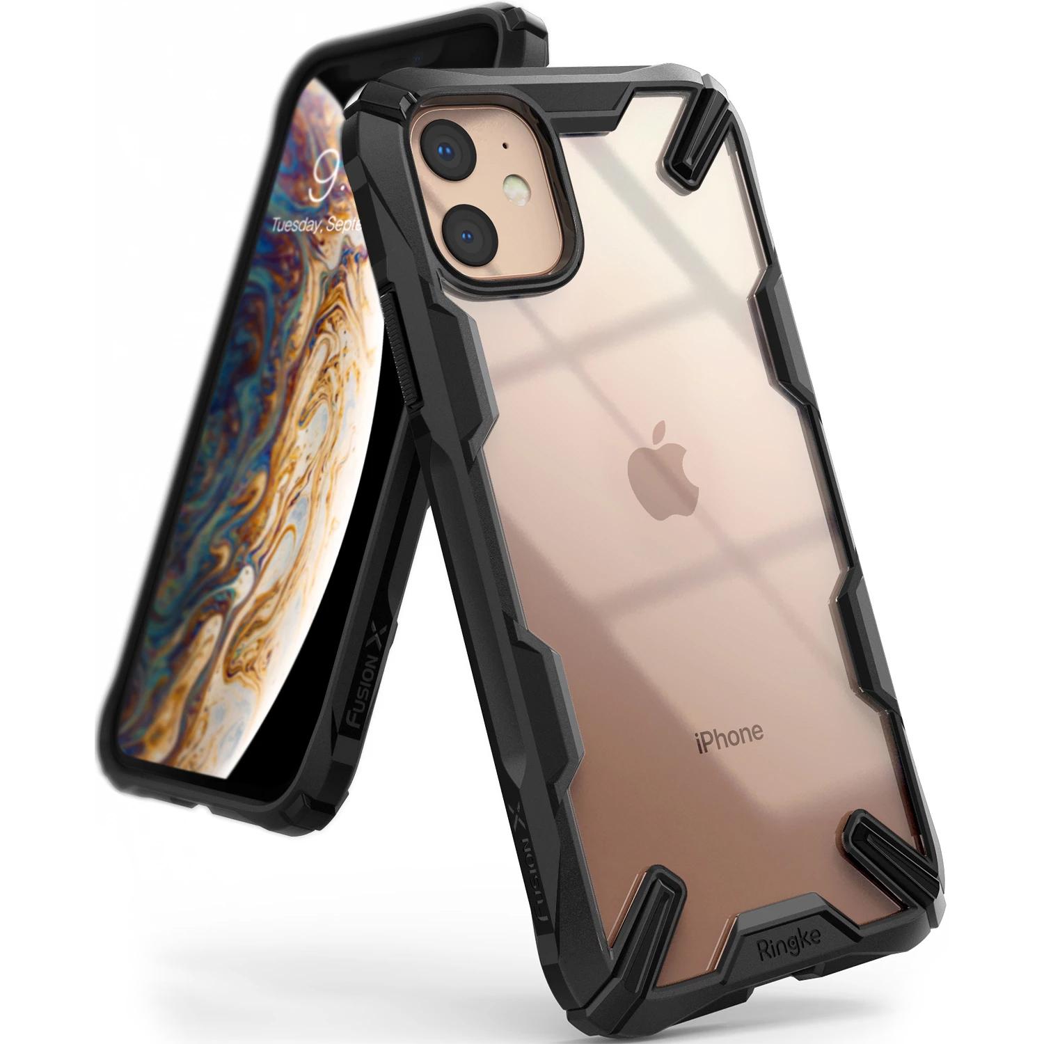 Coque Fusion X iPhone 11 Black