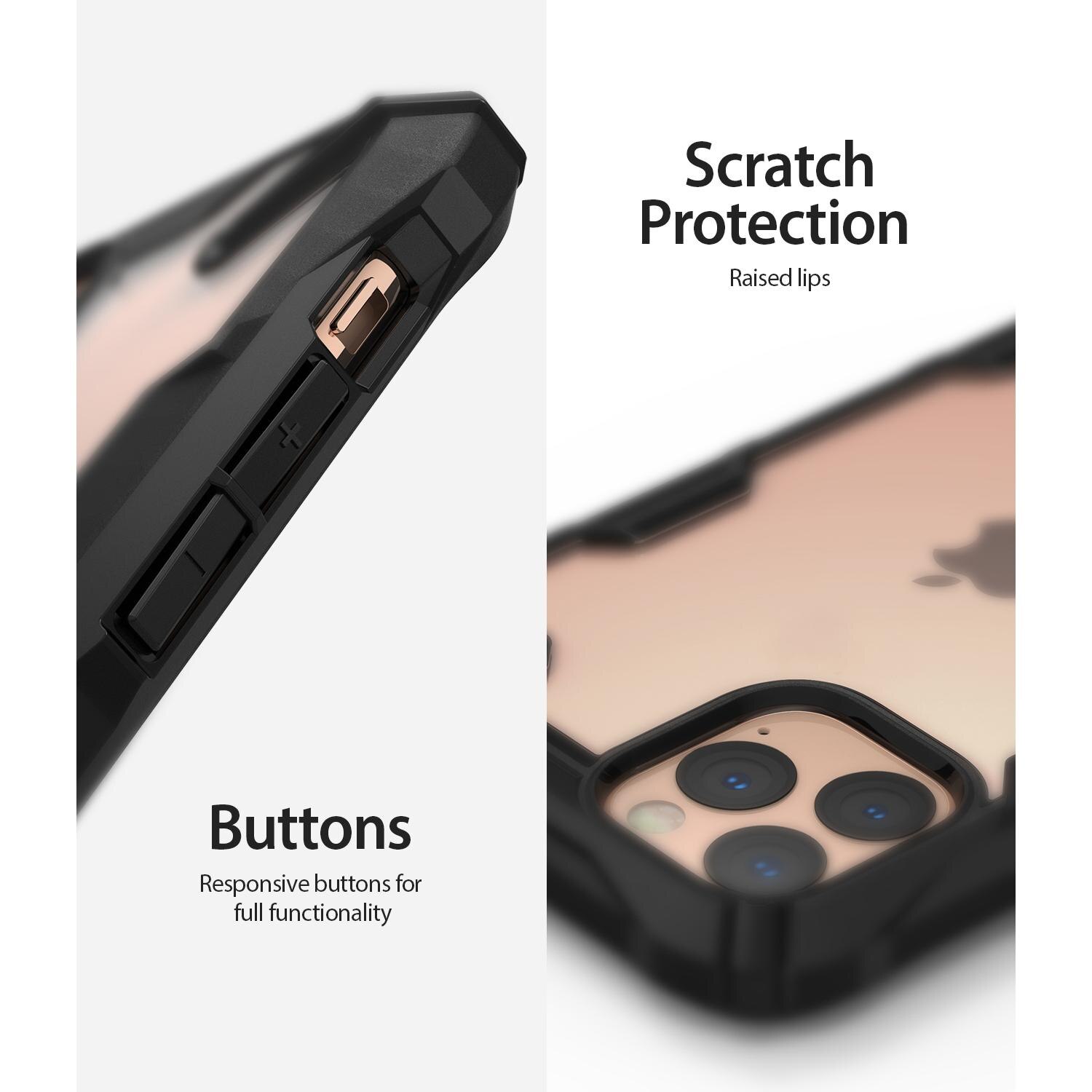 Coque Fusion X Apple iPhone 11 Pro, Noir