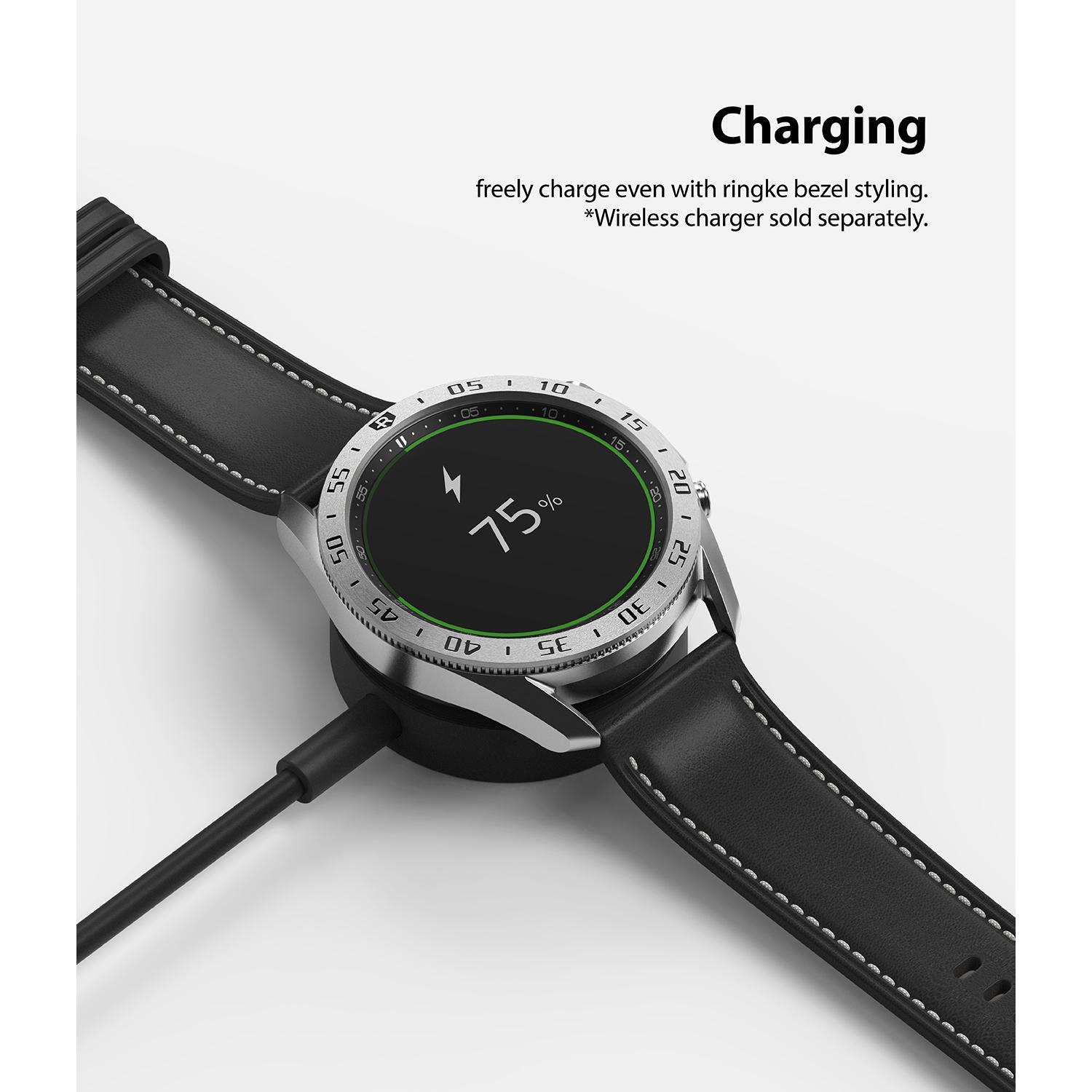 Bezel Styling Samsung Galaxy Watch 3 45mm Argent