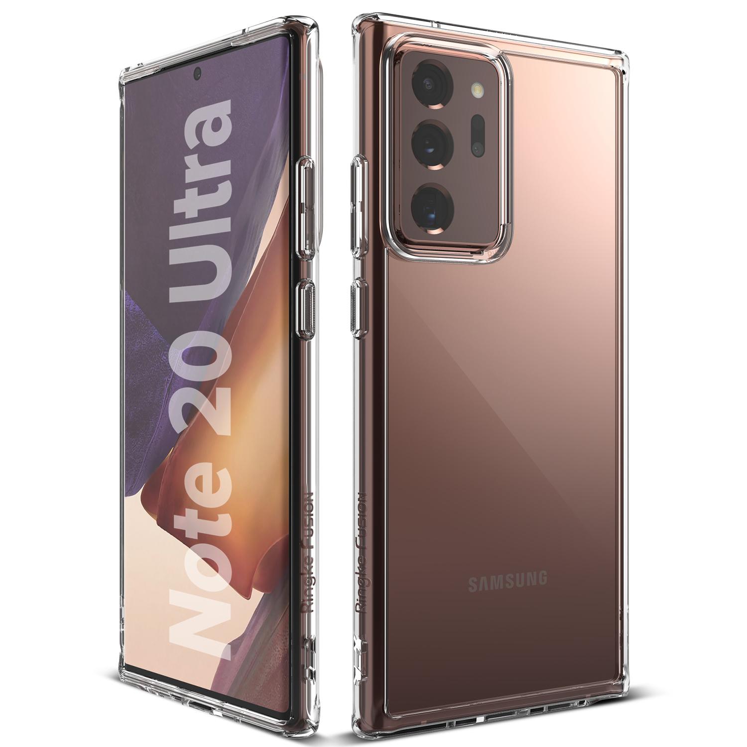 Coque Fusion Samsung Galaxy Note 20 Ultra, Transparent
