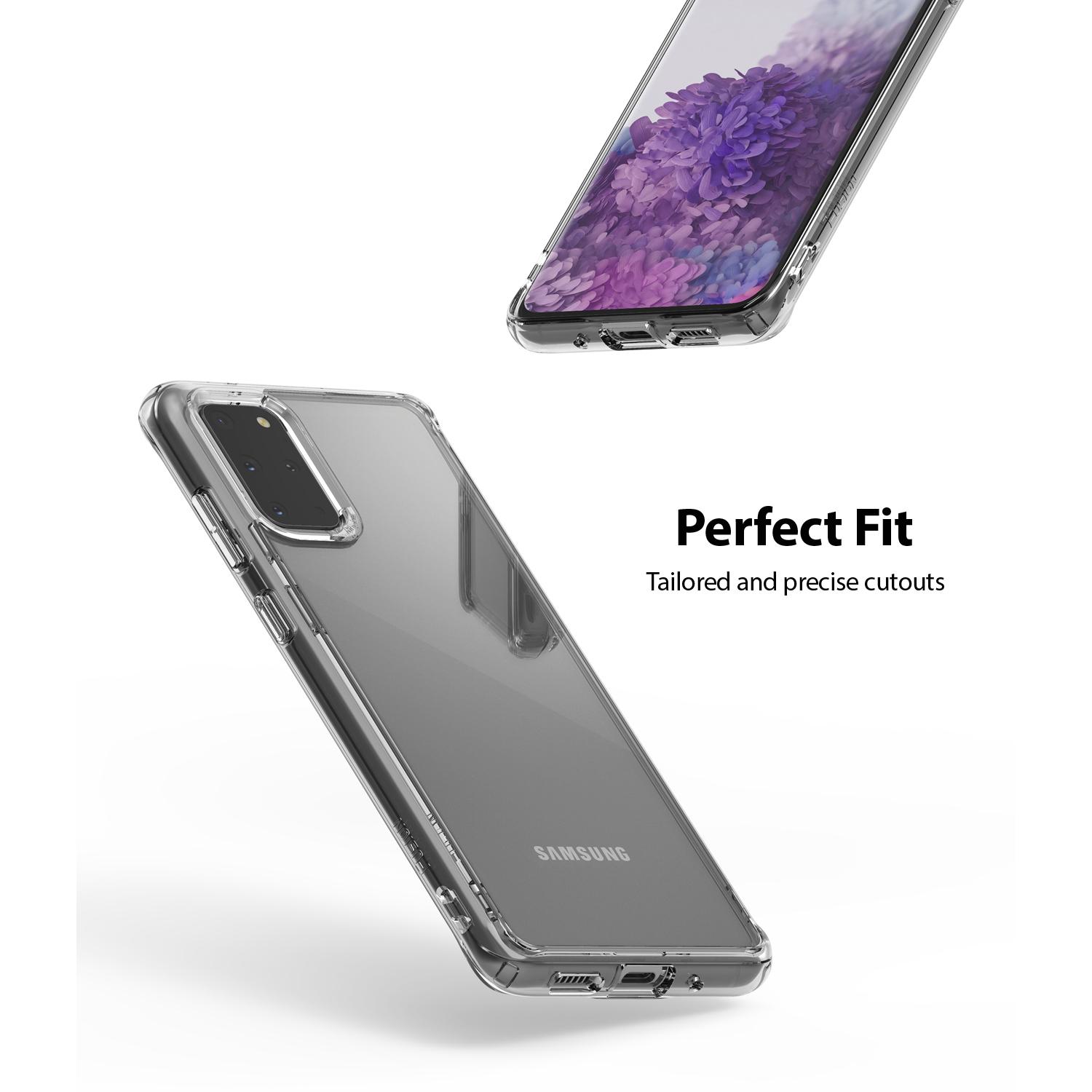 Coque Fusion Samsung Galaxy S20 Plus, Transparent