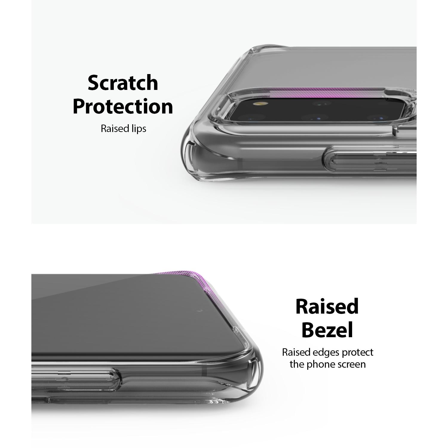 Coque Fusion Samsung Galaxy S20 Plus, Transparent