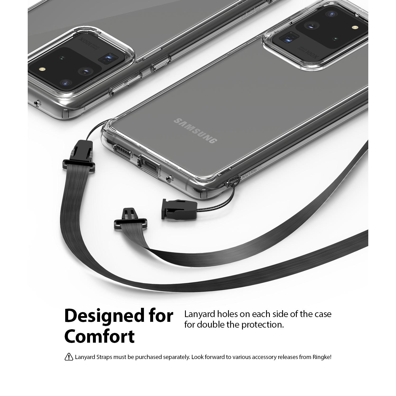 Coque Fusion Samsung Galaxy S20 Ultra, Transparent