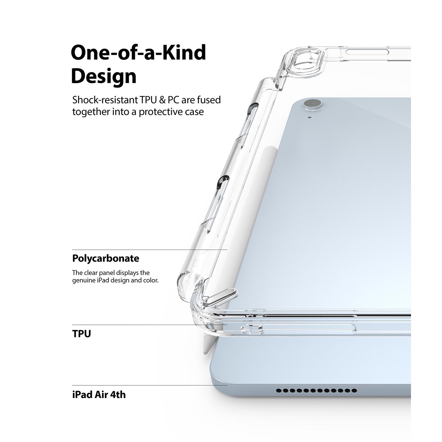 Coque Fusion iPad Air 10.9 5th Gen (2022) Clear