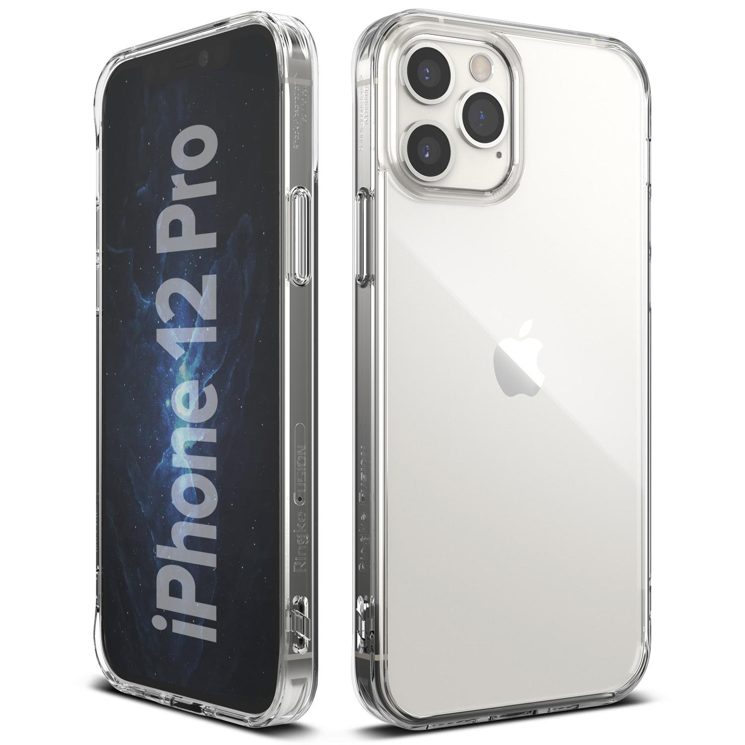 Coque Fusion iPhone 12/iPhone 12 Pro, Transparent