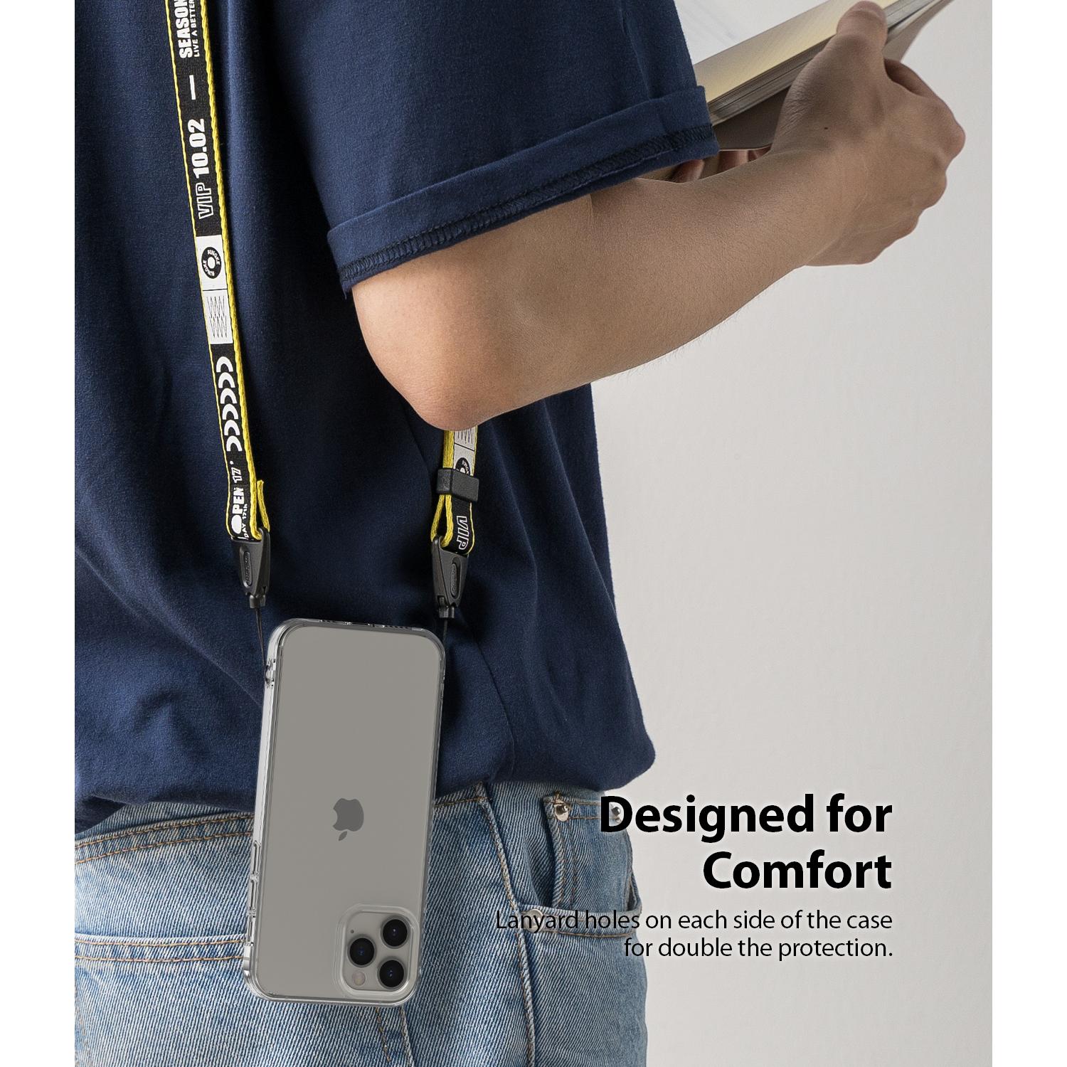 Coque Fusion iPhone 12/iPhone 12 Pro, Transparent