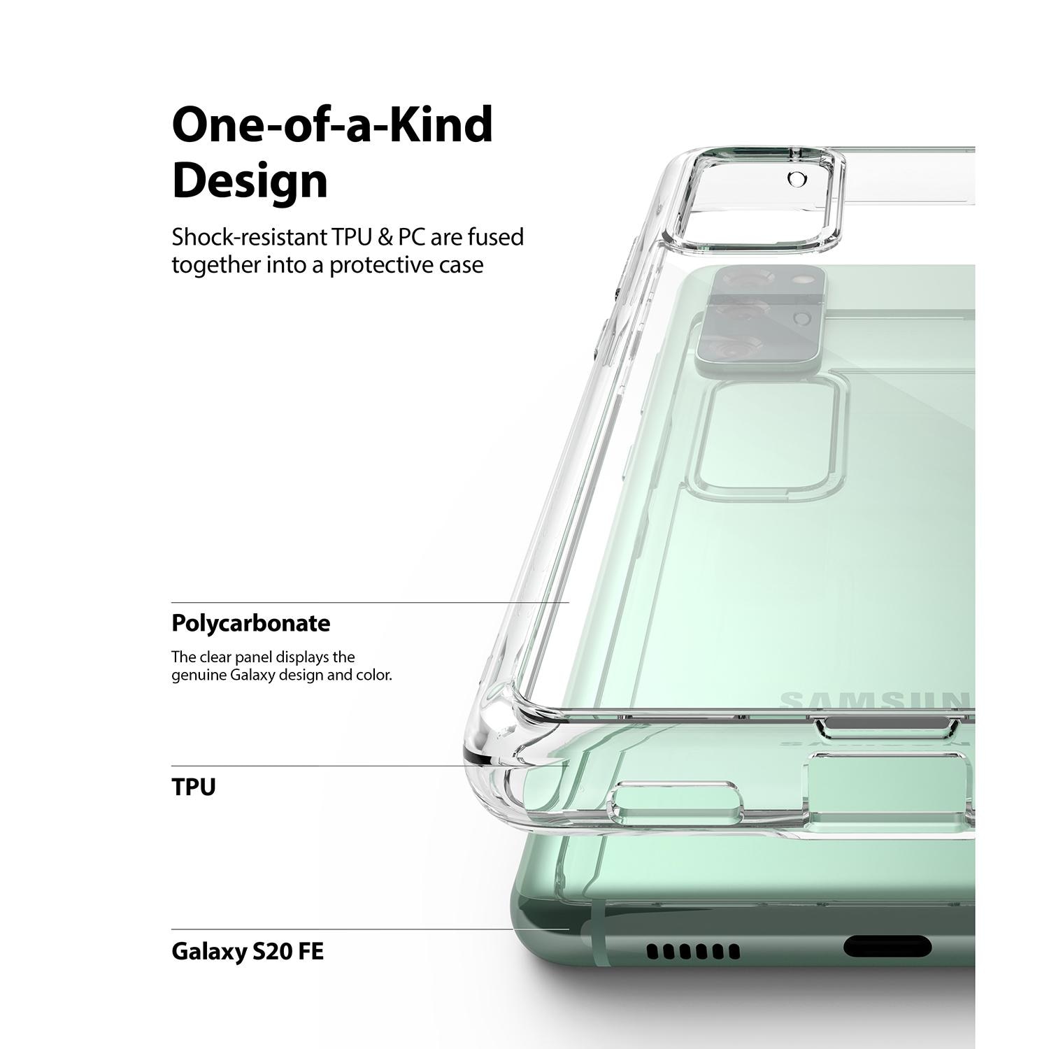 Coque Fusion Samsung Galaxy S20 FE Clear